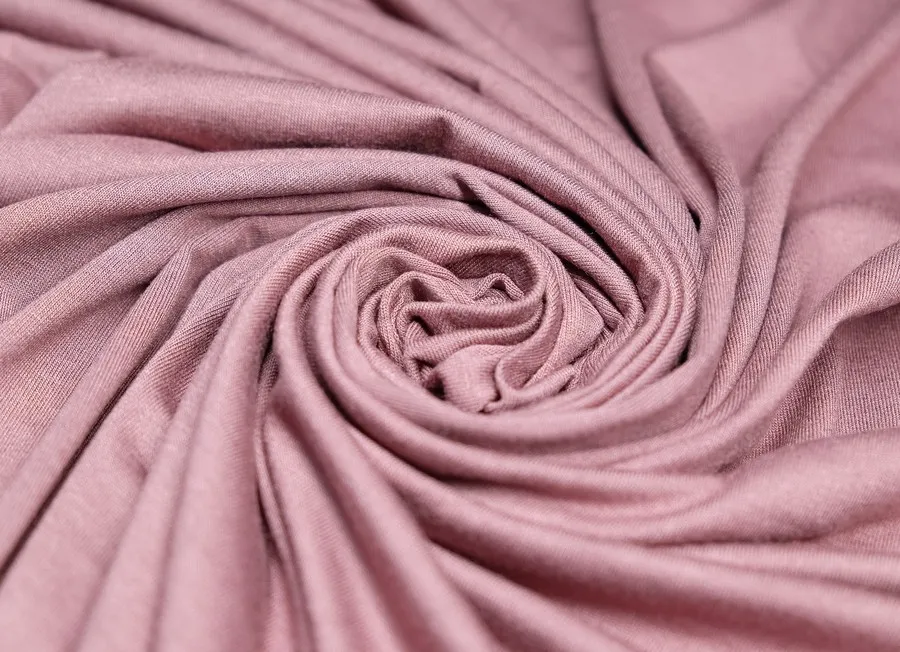 Ткань трикотаж кофейный ш 1,8 (вискоза 100%)