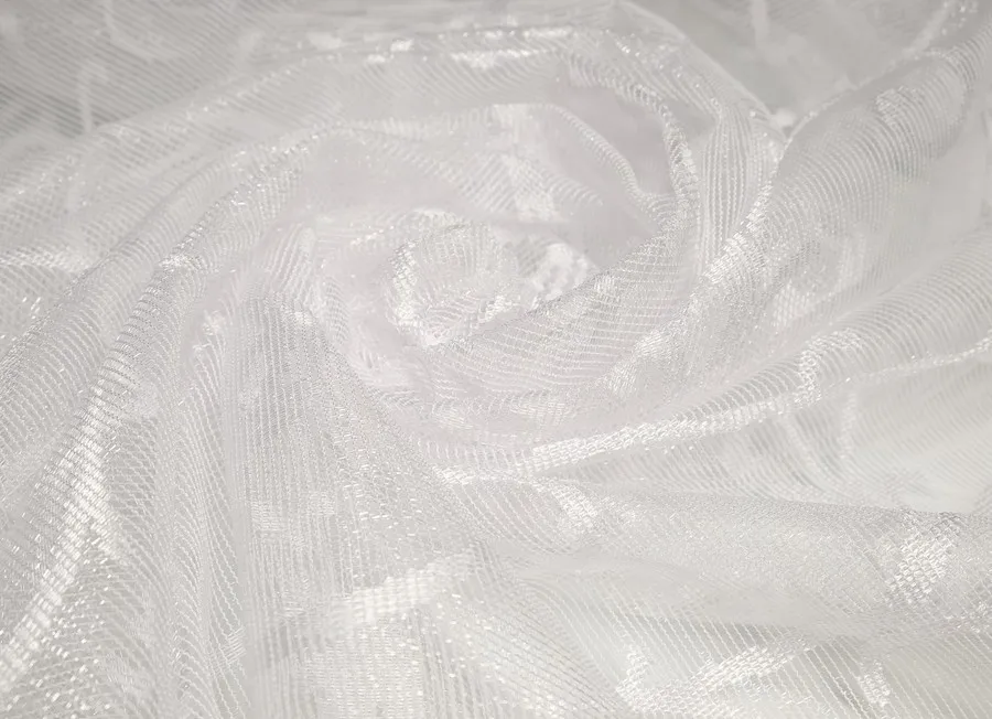 Тюль сетка белый ш-2,8 (пэ100%)