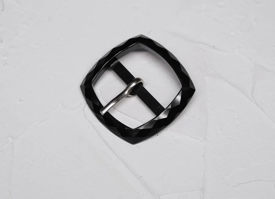 Рамка пластиковая квадрат черный 35мм