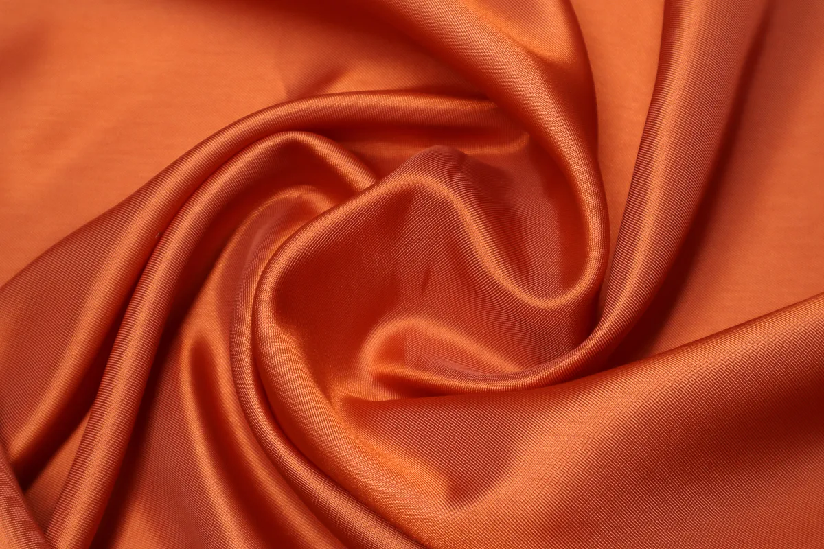 Ткань подкладочная св.кирпич ш 1,4 (купра 48% пэ 52%)