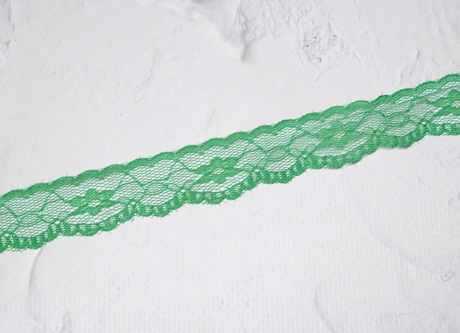 Кружево капрон кайма в ассортименте  (пэ 100%) 