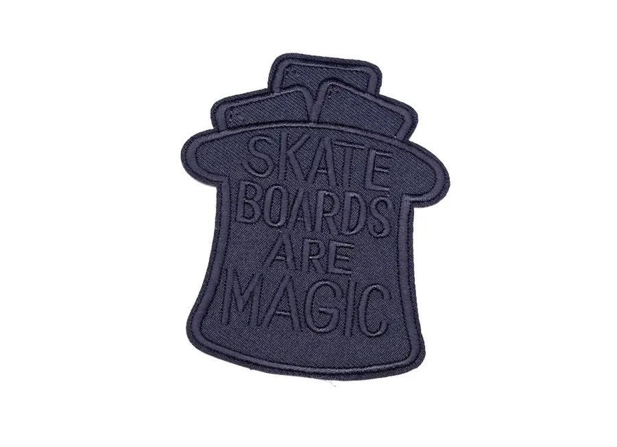 Аппликации термо SKATE синий