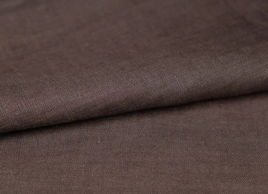 Ткань лен коричневый ш 1,5 (лен 100%) 