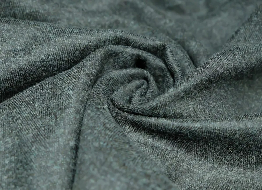 Ткань костюмная серый ш 1,5 (шерсть 60% вискоза 40%) 