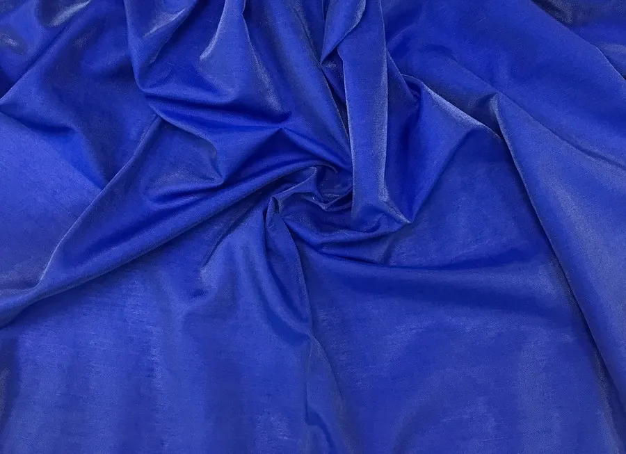 Ткань парча однотон. голубой ш 1,5 (пэ 100%)