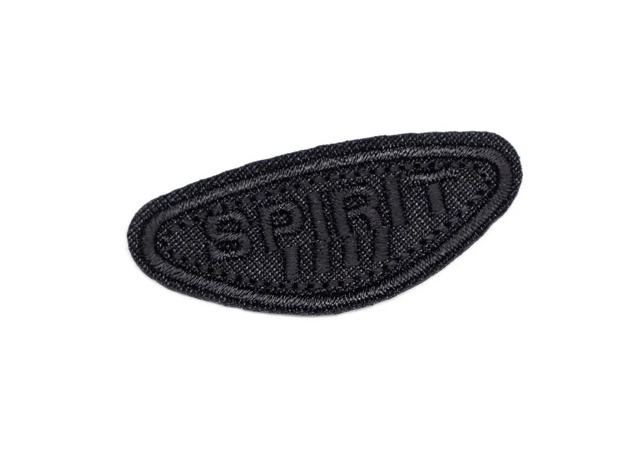 Аппликации термо Spirit черный