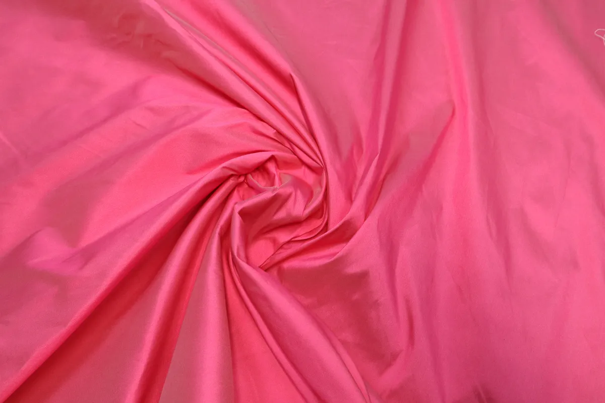 Ткань тафта ярко-розовый ш 1,5  (пэ 100%)