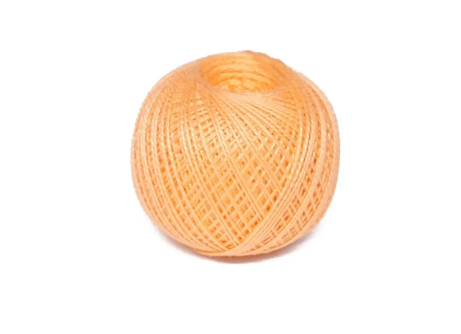 Нитки Ирис светло-персиковый 25гр (хлопок 100%) 