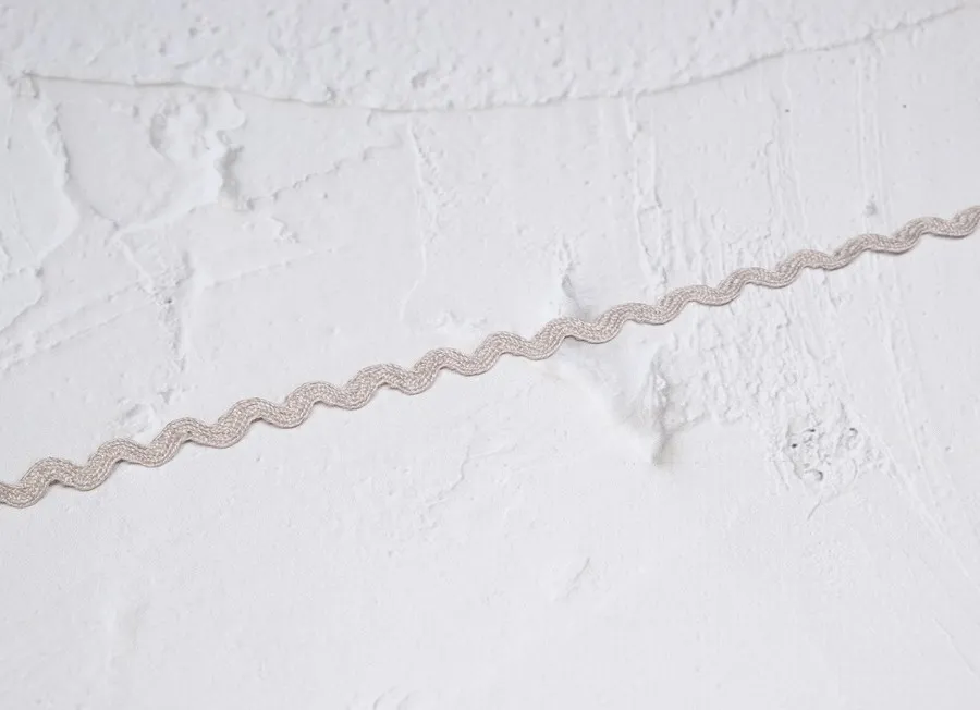 Тесьма тканая вьюн 5мм (100% ЛЕН)