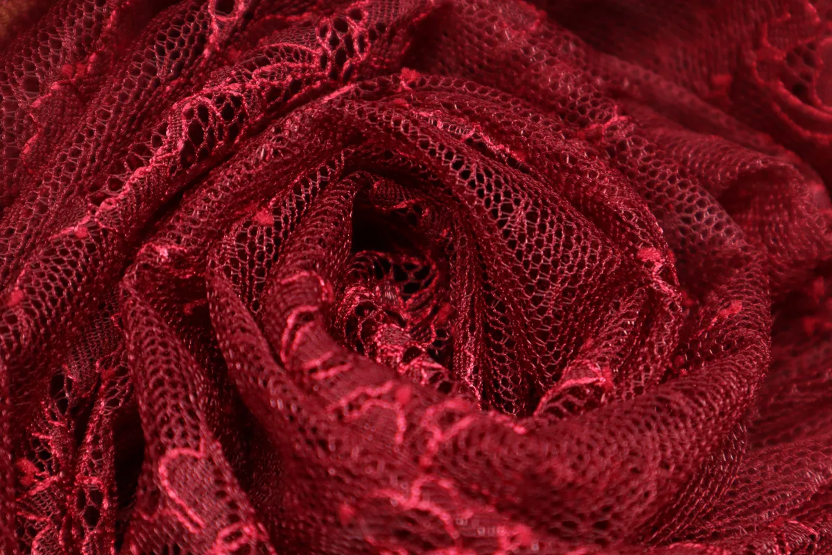Кружевное полотно трикотажное
