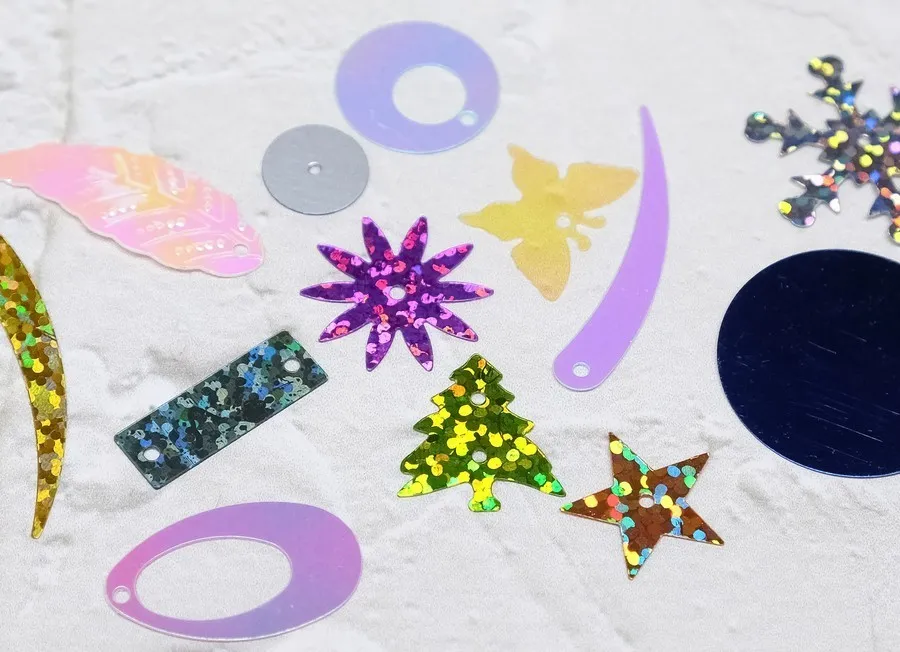 Пайетки фигурные (в ассортименте)