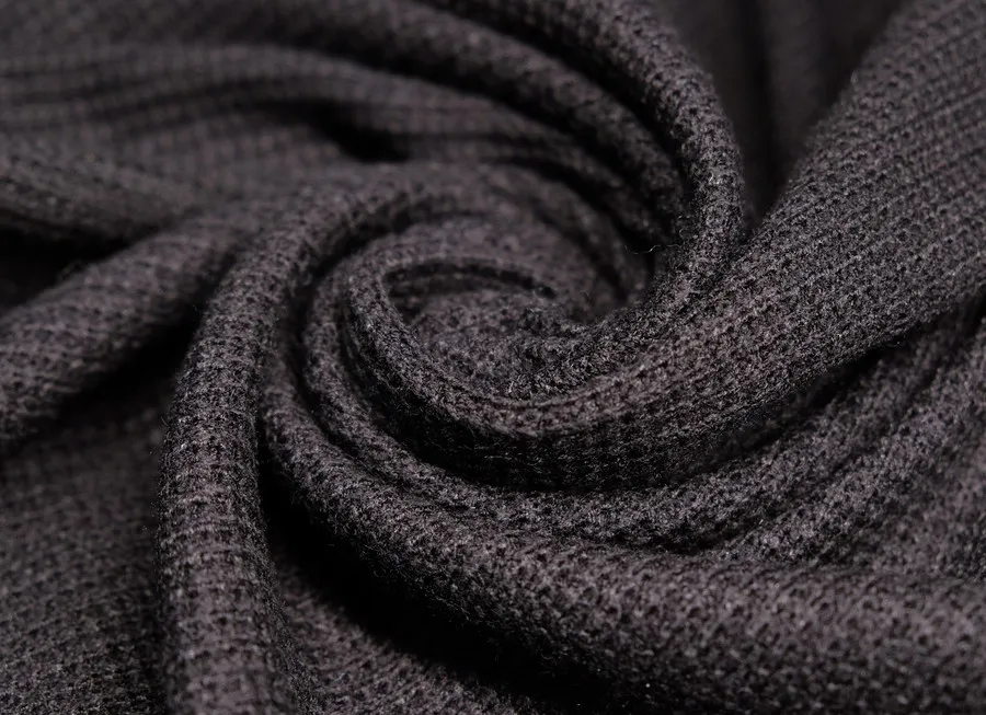 Ткань трикотаж вязка черный ш 1,5 ( вискоза 80% нейлон 20%)