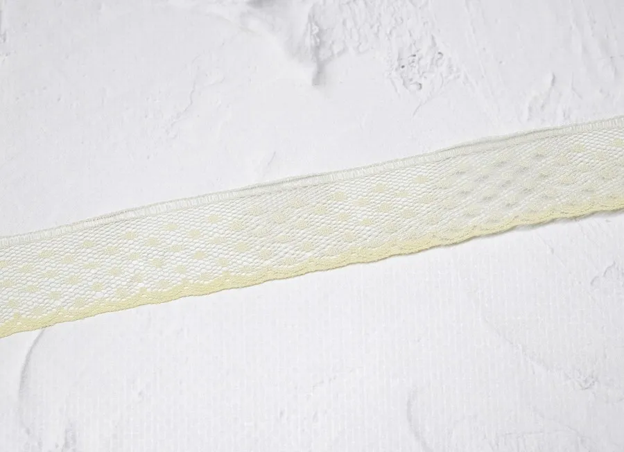 Кружево капрон горох ассортименте (пэ 100%) 