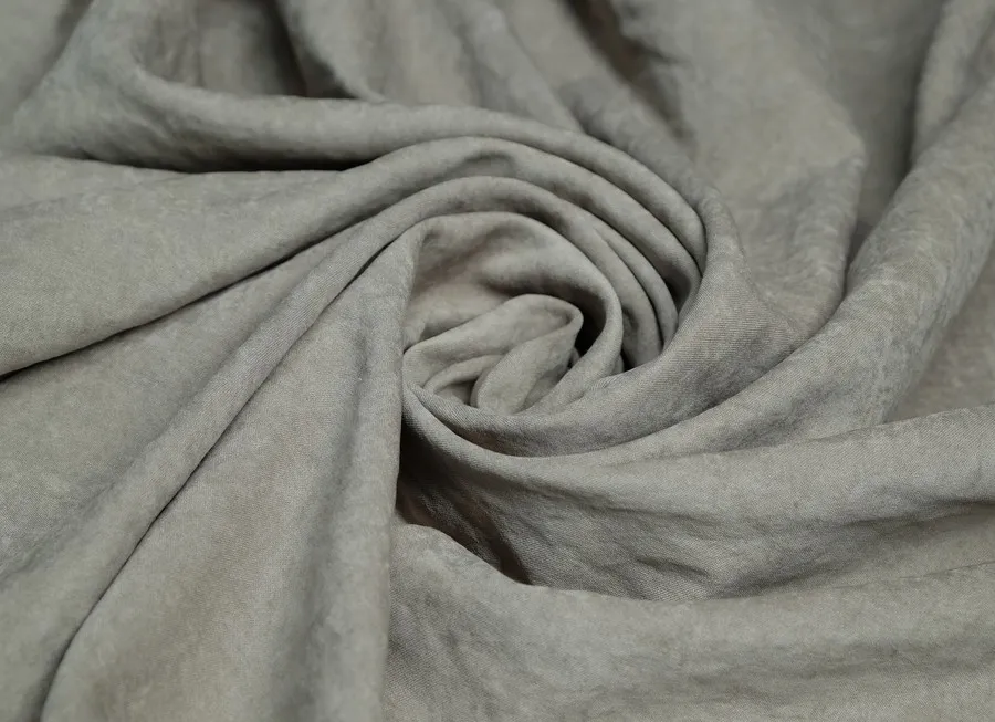 Ткань костюмная  спандекс-креш оливковый ш 1,5 (пэ 100%)