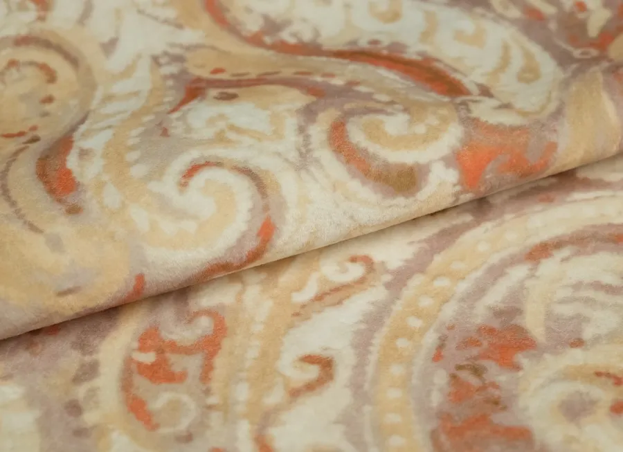 Ткань мебельная Эврика бежево-желтый ш1.4