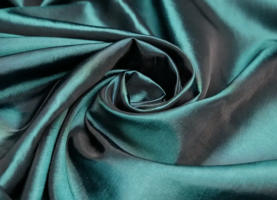 Ткань тафта бирюзовый ш 1,5 (пэ 100%)