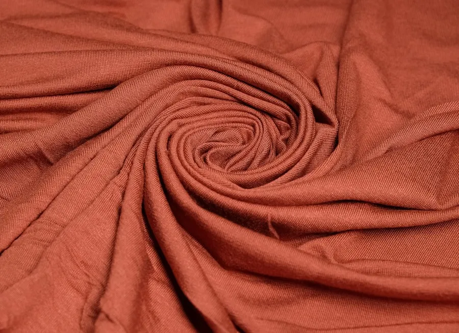 Ткань трикотаж коричневый ш 1,8 (вискоза 100%)