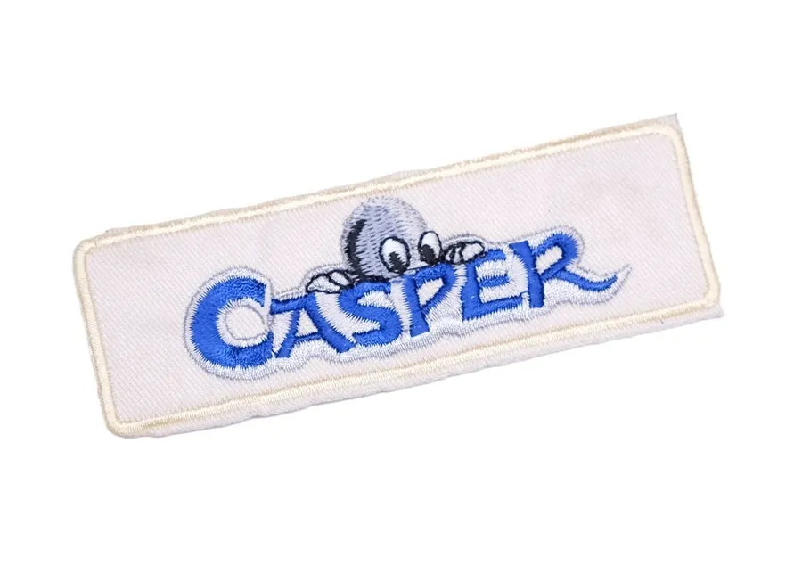 Аппликации термо Casper красный