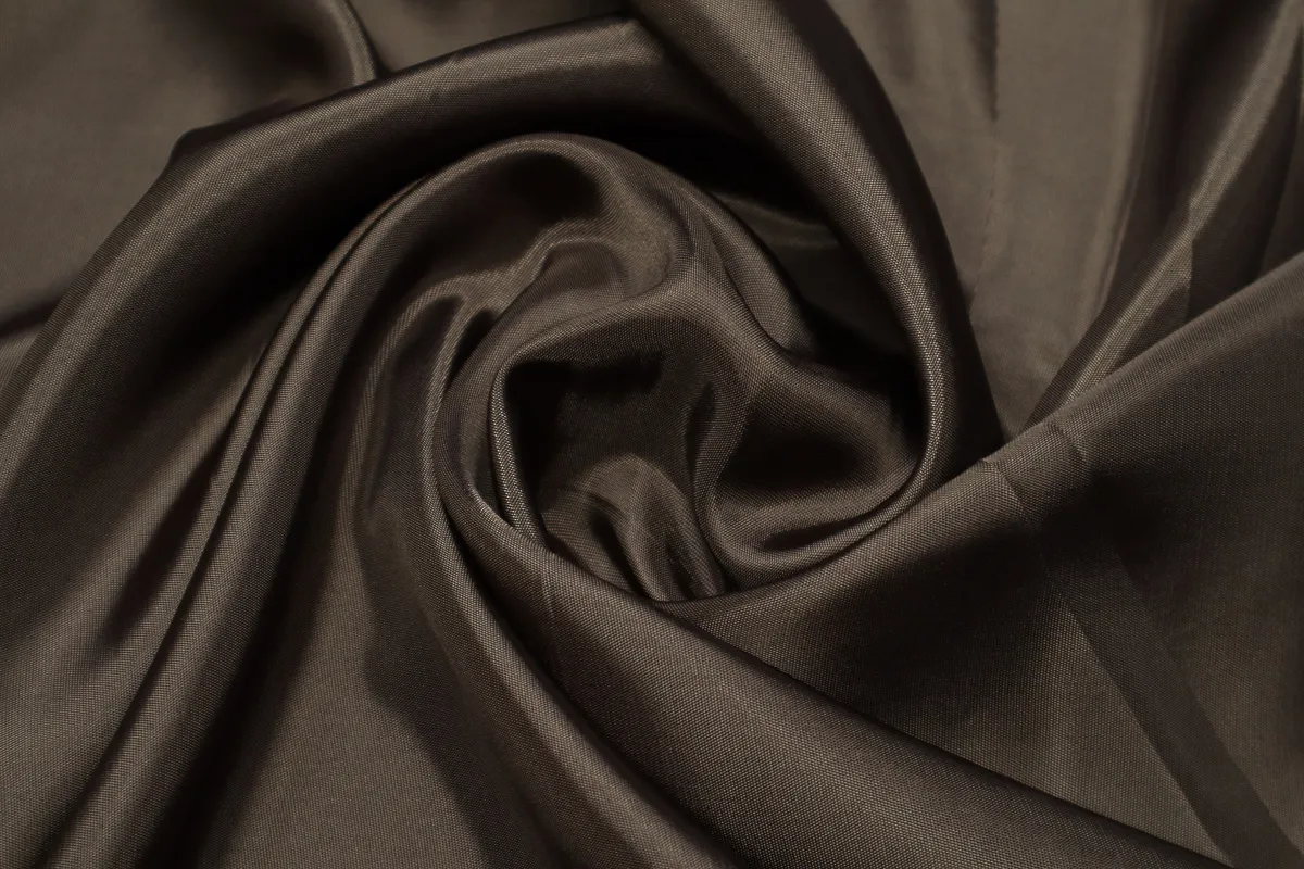 Ткань подкладочная асфальтовый 1,45 (вискоза 100%)