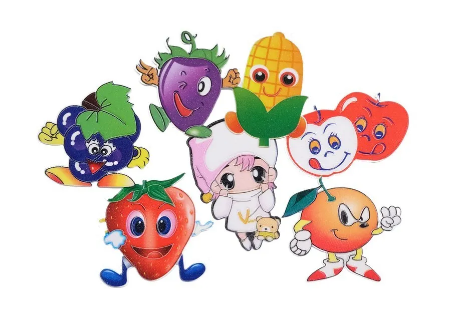 Aппликации пришивные детские в ассортиметке