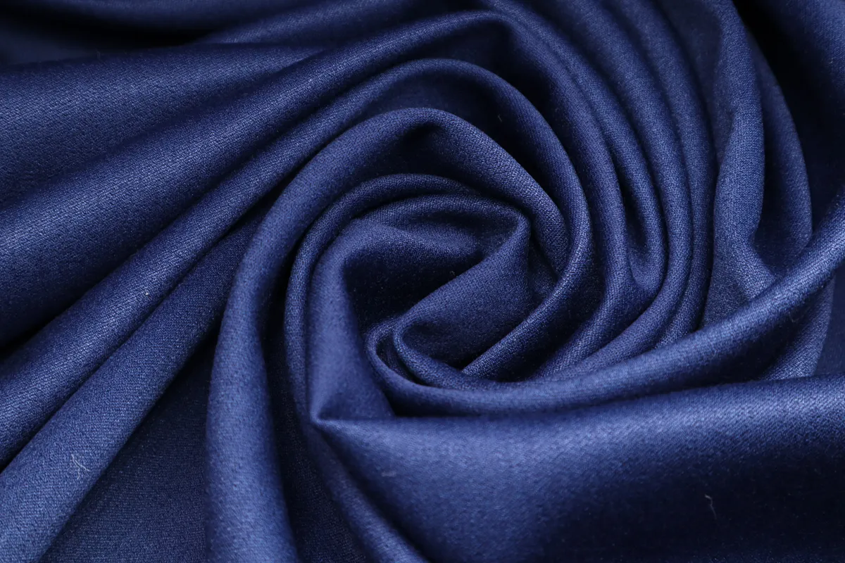Ткань костюмная VERONA т.синий  ш 1,5 (вискоза 47% пэ 50% эл 3% ) 