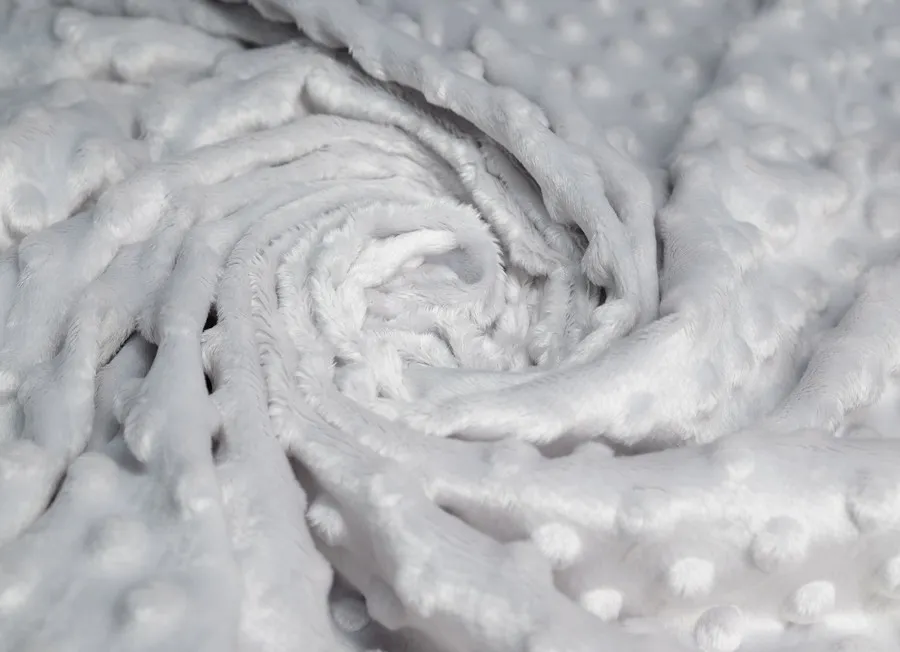 Ткань велсофт пупырышки серый ш 1,8 (пэ 100%)