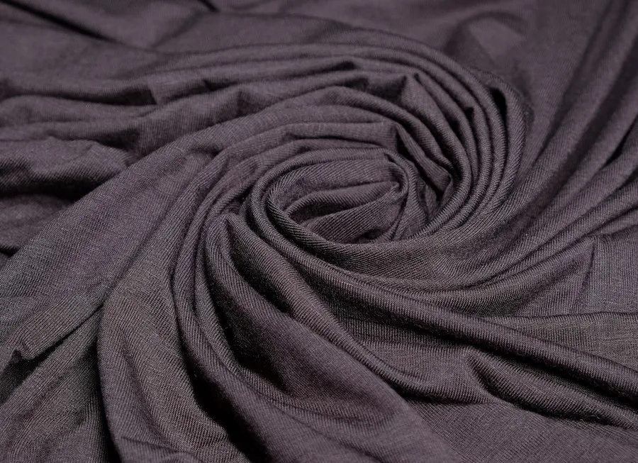 Ткань трикотаж темно-коричневый ш 1,4 (вискоза 100%)