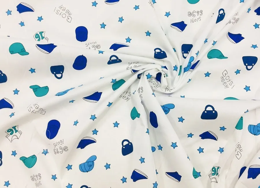 Ткань плательная кепки белый ш 1,5 (хлопок 100%) 