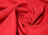 Ткань габардин однотон.ало-красный ш 1,5 (пэ 100%)