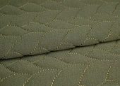 Стежка трикотажная футер однотон. хаки ш 1,5 (пэ 100%) Стежка трикотажная футер однотон. хаки ш 1,5 (пэ 100%)
