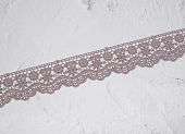 Кружево гипюр 32мм кофе (пэ 100%) Кружево гипюр 32мм кофе (пэ 100%)