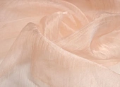 Ткань органза полоски поперечные бледно-персиковый ш 2,9 (пэ 100%) Ткань органза полоски поперечные бледно-персиковый ш 2,9 (пэ 100%)