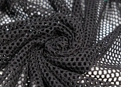 Ткань трикотаж сетка черный ш 1,5 (пэ 100%) Ткань трикотаж сетка черный ш 1,5 (пэ 100%)