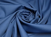 Ткань костюмная твил однотон. синий ш 1,5 (вискоза 35% пэ 63% эл 2%) Ткань костюмная твил однотон. синий ш 1,5 (вискоза 35% пэ 63% эл 2%)