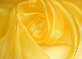 Ткань органза желтый ш 1,4 (пэ 100%)
