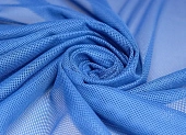 Ткань подкладочная трикотажная сетка васильковый ш 1,5 (пэ 100%) Ткань подкладочная трикотажная сетка васильковый ш 1,5 (пэ 100%)