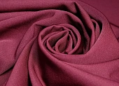 Ткань костюмно-плательная однотон. бордовый ш1,45 (пэ 100%) стрейч Ткань костюмно-плательная однотон. бордовый ш1,45 (пэ 100%) стрейч