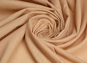 Ткань батист однотон. бежевый ш 1,4 (хлопок 100%)