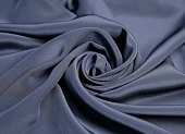 Ткань крепдешин однотон. темно-синий ш 1,4 (шелк 100%) Ткань крепдешин однотон. темно-синий ш 1,4 (шелк 100%)
