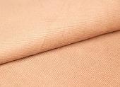 Вельвет однотон. рубчик мелкий бежевый ш 1,4 (хлопок 100%) Вельвет однотон. рубчик мелкий бежевый ш 1,4 (хлопок 100%)