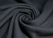 Ткань трикотаж футер 3-х нит. начес черный ш 1,8 (хлопок 65% пэ35%) Ткань трикотаж футер 3-х нит. начес черный ш 1,8 (хлопок 65% пэ35%)