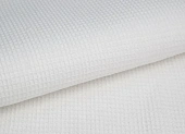 Ткань вафельное полотно белый ш 0,50 (хлопок 100%) Ткань вафельное полотно белый ш 0,50 (хлопок 100%)