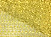 Ткань кружевное полотно цветы желтый ш 1,05 (пэ 100%) Ткань кружевное полотно цветы желтый ш 1,05 (пэ 100%)