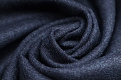 Ткань костюмная фланель т.синий ш 1,5 (пэ 70% вискоза 30%) 