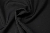 Ткань костюмная однотон. черный ш 1,65 (шерсть 90% вискоза 10%) Ткань костюмная однотон. черный ш 1,65 (шерсть 90% вискоза 10%)