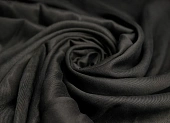 Ткань плательная однотон. черный ш 1,4 (вискоза 100%) Ткань плательная однотон. черный ш 1,4 (вискоза 100%)