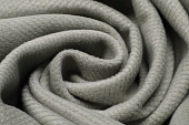 Ткань пальтовая жаккард св.бирюзовый ш 1,45 (вискоза 30% пэ 65%  эл 5%)