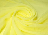 Ткань шифон желтый ш 1,45 (пэ 100%) Ткань шифон желтый ш 1,45 (пэ 100%)