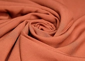 Ткань плательная однотон. кирпичный ш 1,5 (вискоза 100%) Ткань плательная однотон. кирпичный ш 1,5 (вискоза 100%)