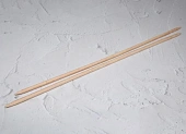 Спицы для вязания бамбуковые прямые №7 длинна 44см Спицы для вязания бамбуковые прямые №7 длинна 44см